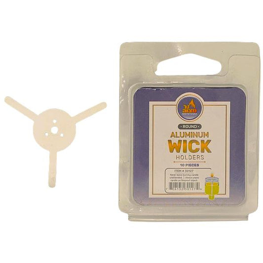 10 ALUMINUM WICK HOLDERS – CHANUKKAH OIL CUPS ACCESSORY