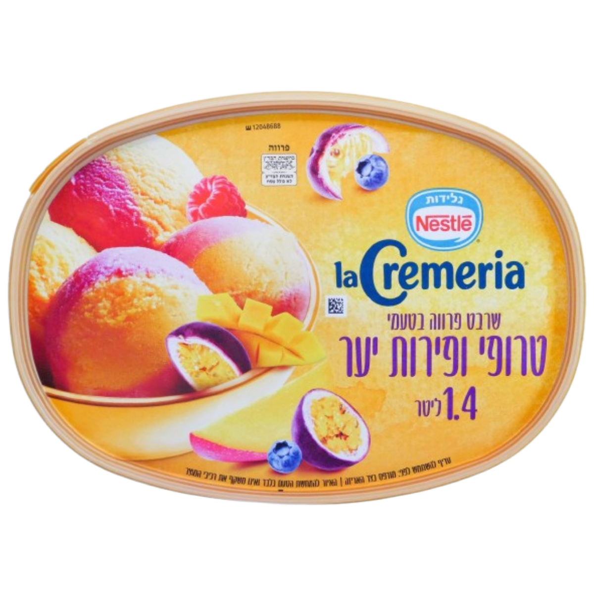 KOSHER ICE CREAM NESTLE CREMERIA TROPICAL 1,4 LT