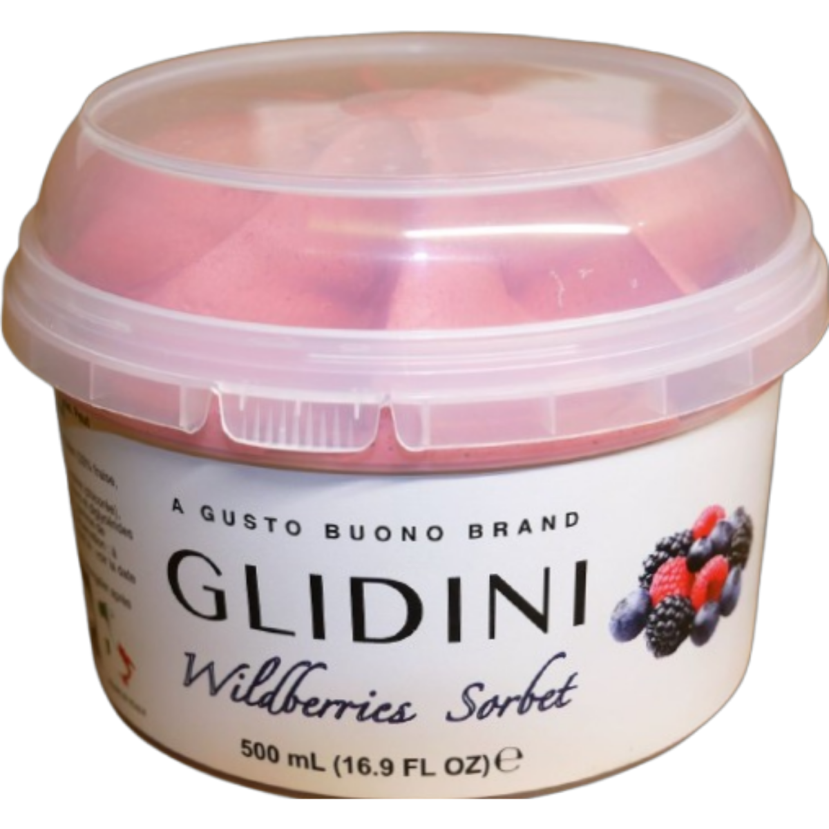 KOSHER WILDBERRIES SORBET PARVE GB 500 ML.
