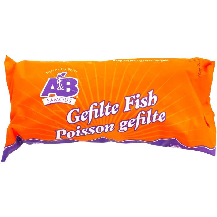 A&B FAMOUS KOSHER GEFILTE FISH 565 GR.