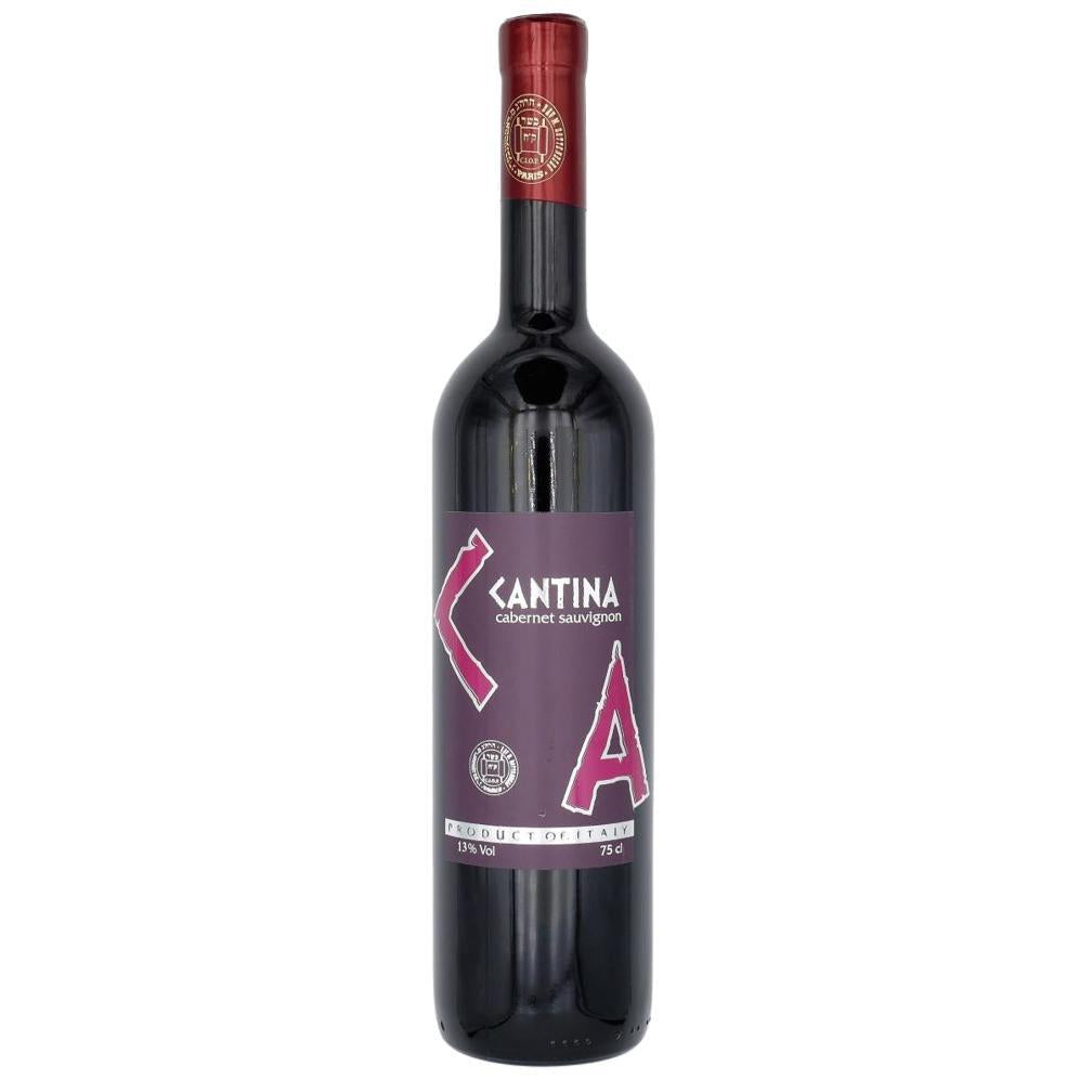 CABERNET SAUVIGNON CANTINA 750 ML. Kosher Red Wine From Italy