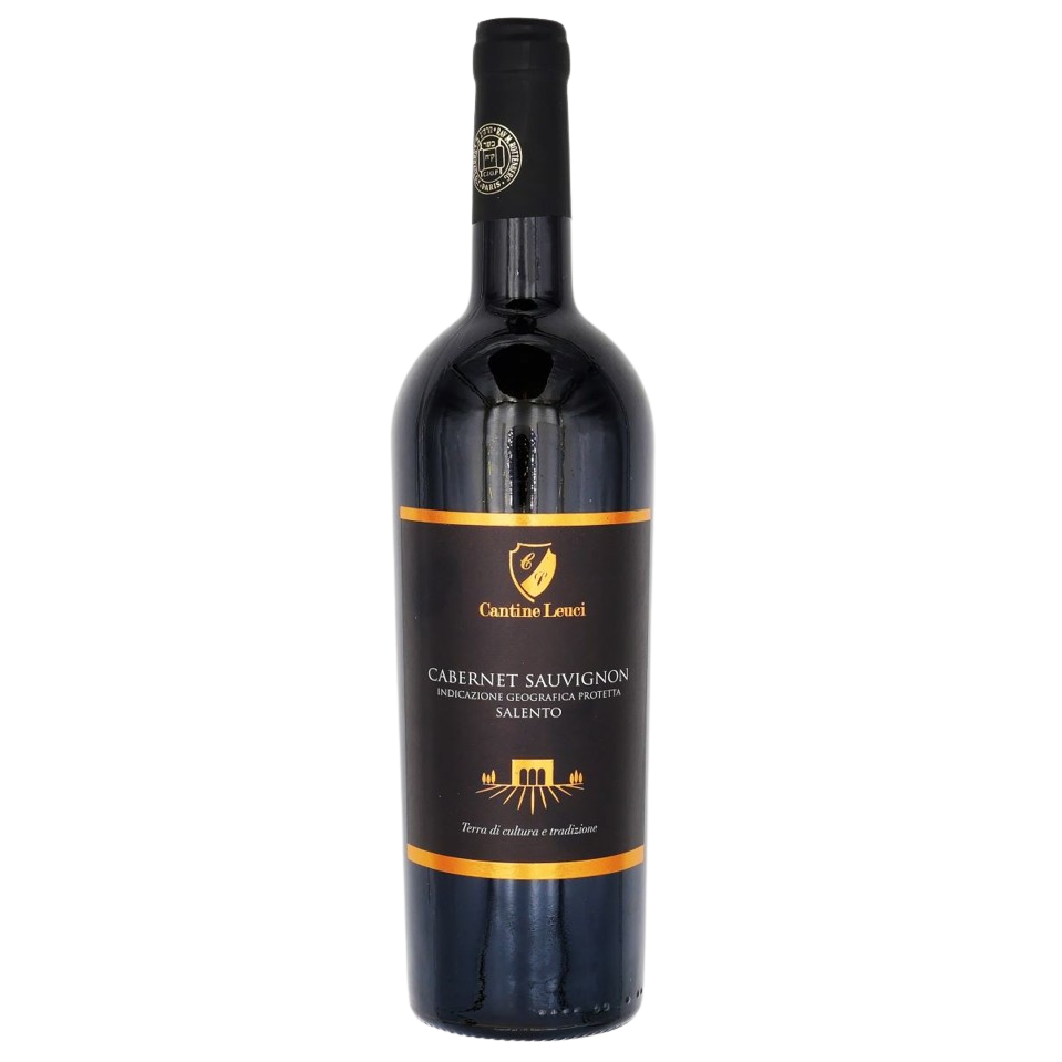 CABERNET SAUVIGNON LEUCI 750 ML. Kosher Red Wine From Italy