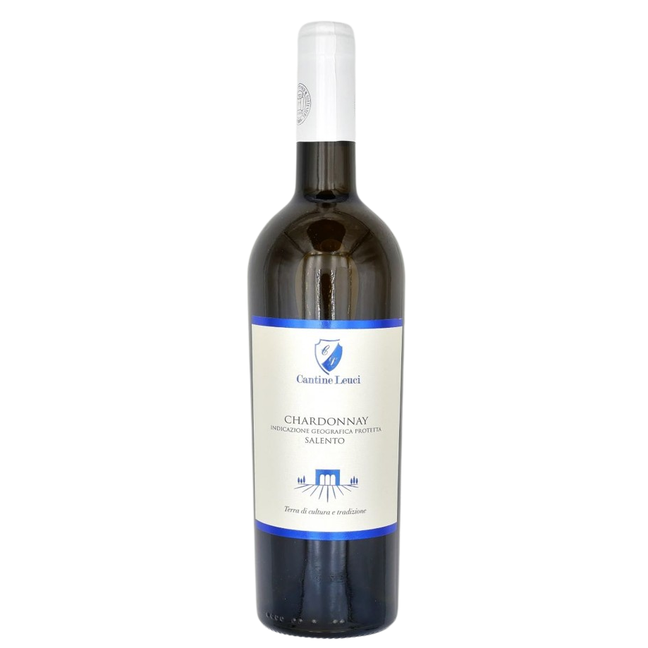 CHARDONNAY LEUCI 750 ML. Kosher White Wine From Italy