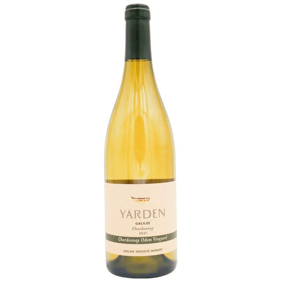 CHARDONNAY YARDEN 750 ML. Kosher Red Wine Golan Heights Winery Israel
