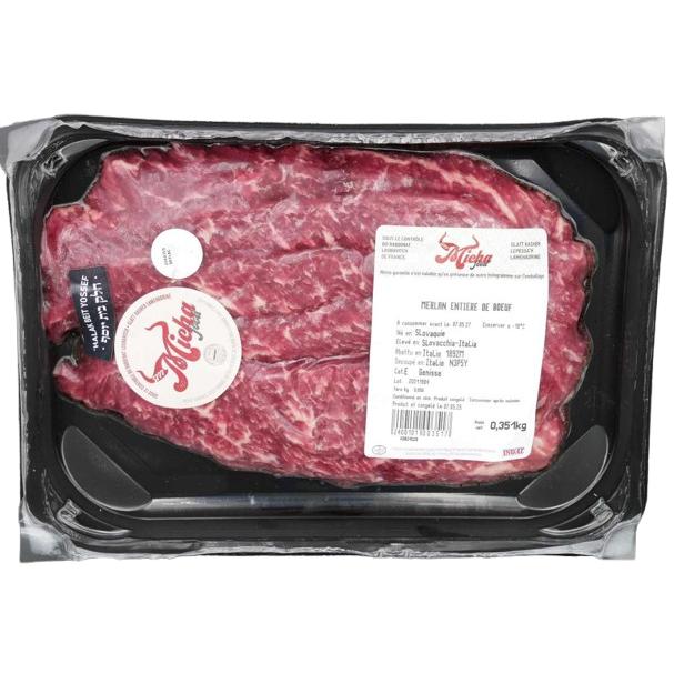 GLATT KOSHER BEEF BOTTOM ROUND SL 400 GR.