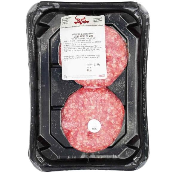 GLATT KOSHER MINCED VEAL MEAT SL 300 GR.