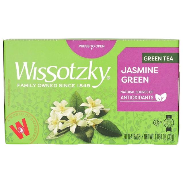 JASMINE GREEN KOSHER TEA WISSOTZKY KLP 40 GR.