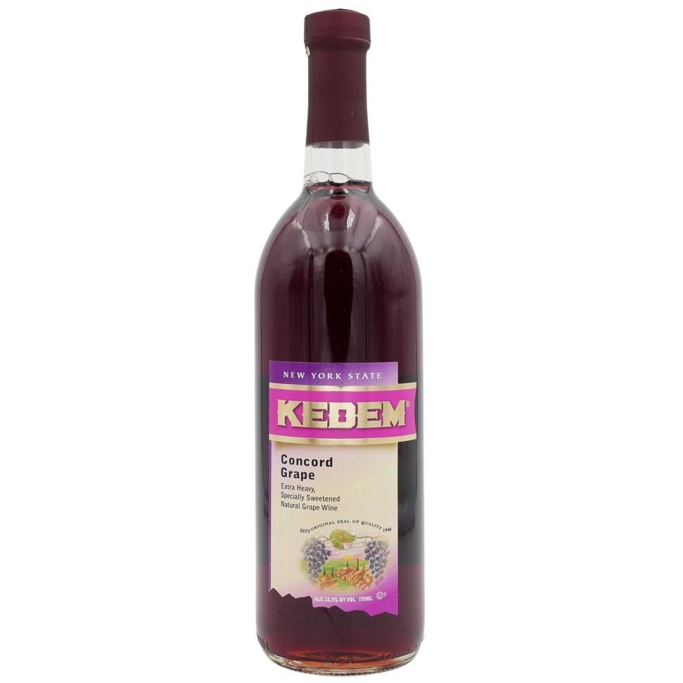 KEDEM CONCORD KOSHER GRAPE JUICE 750 ML.