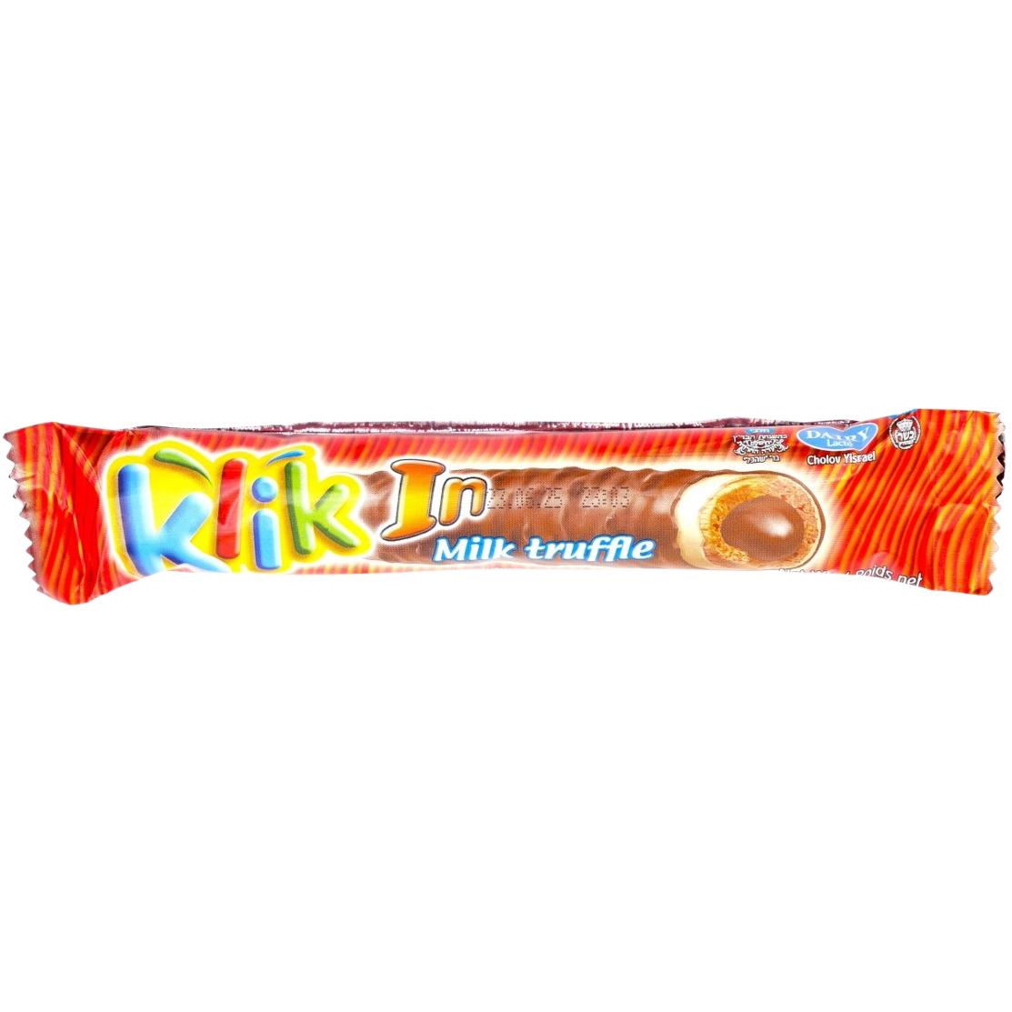 KLIK IN MILK TRUFFLE KOSHER CHOCOLATE 38 GR.