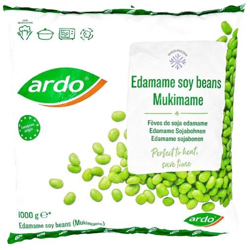KOSHER EDAMAME SOY BEANS 1 KG.