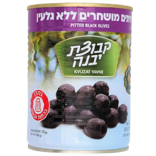 KOSHER BLACK PITTED OLIVES KY 560 GR.
