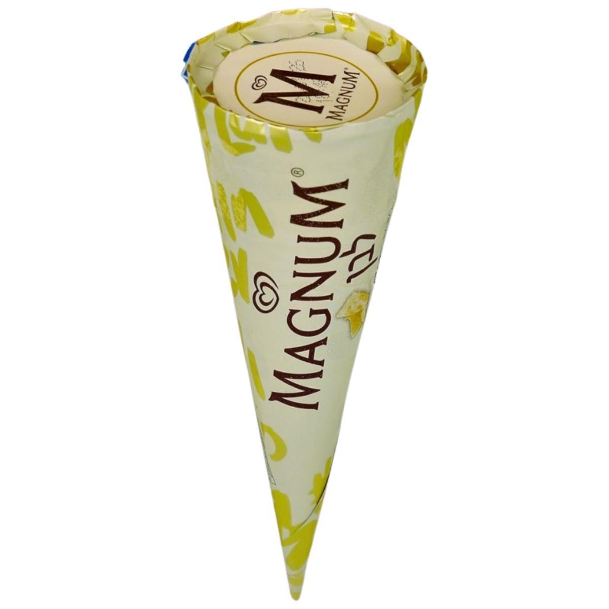 KOSHER CONE ALGIDA MAGNUM WHITE KOSHER 108 GR.