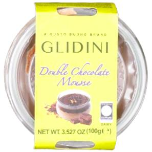 KOSHER DOUBLE CHOCOLATE MOUSSE DAIRY DESSERT 100 GR.