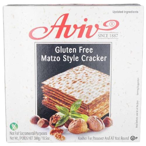 KOSHER GLUTEN FREE MATZA STYLE CRACKER AVIV KLP 300 GR.
