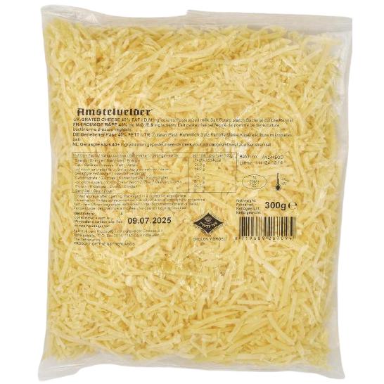 KOSHER GOUDA GRATED JULIENNE AMS 300 GR.