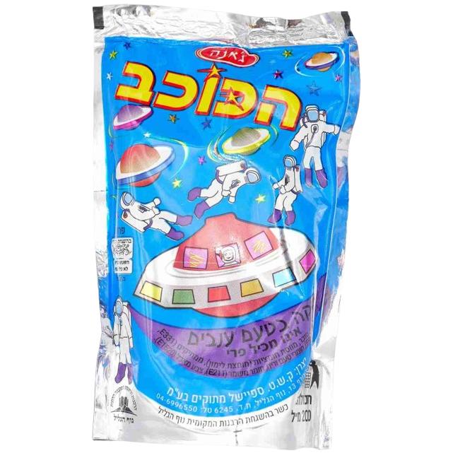 KOSHER GRAPE FLAVOURED TROPIT DRINK 200 ML.