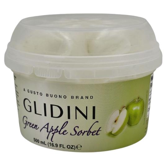 KOSHER GREEN APPLE SORBET PARVE GB 500 ML.