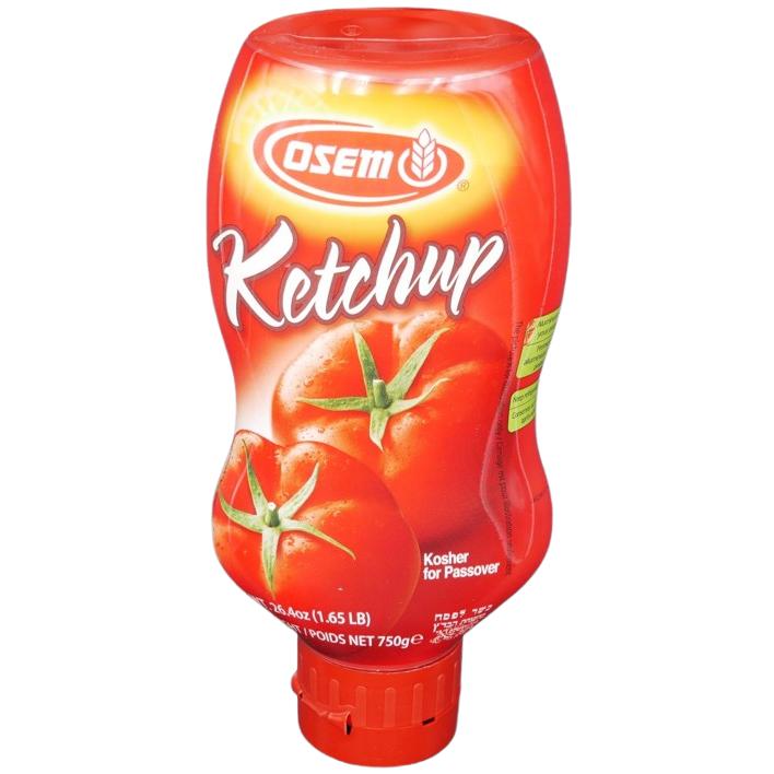 KOSHER KETCHUP OSEM BADATZ 750 GR.