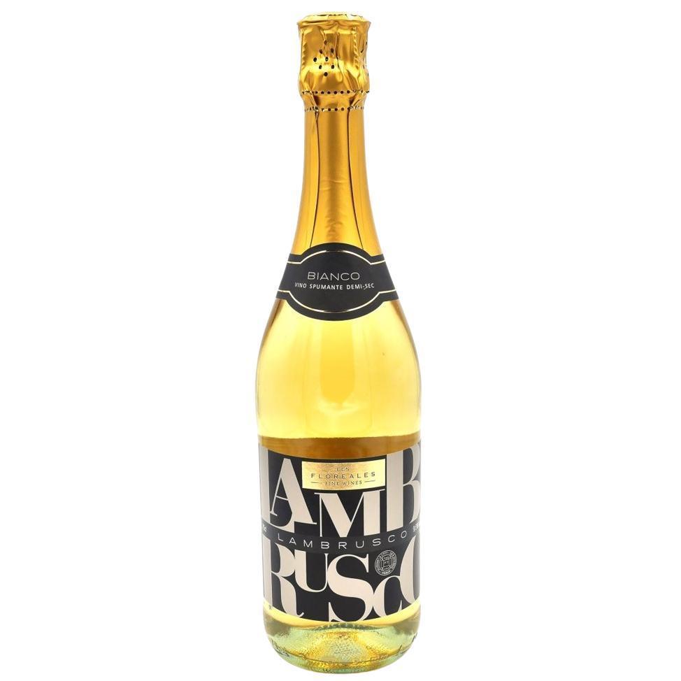 KOSHER LAMBRUSCO BIANCO 750 ML. Kosher White Sparkling Wine From Italy