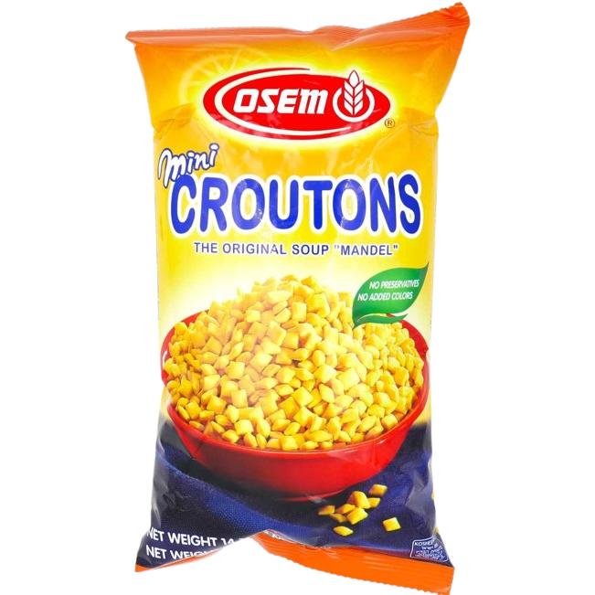 KOSHER MINI CROUTONS BAG OSEM 400 GR.