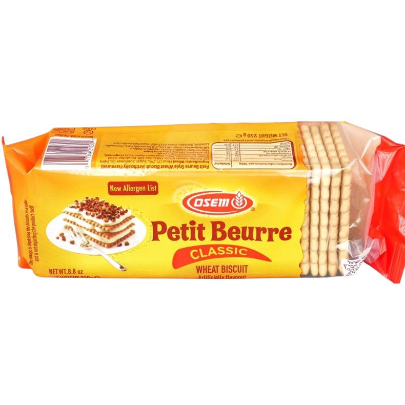 KOSHER PETIT BEURRE VANILLA OSEM 250 GR.