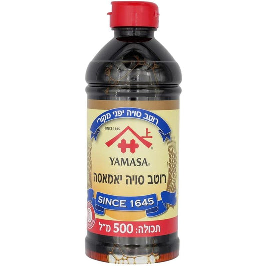 KOSHER PREMIUM SOY SAUCE YAMASA 500 ML.