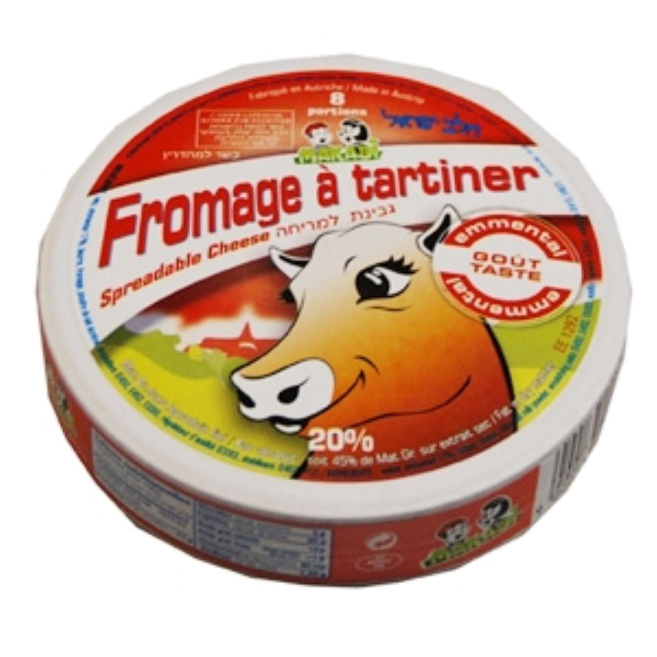 KOSHER PROCESSED EMMENTAL CHEESE 140 GR.