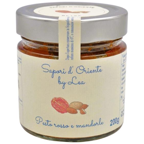 KOSHER RED PESTO WITH ALMOND SPREAD BY LEA 200 GR.