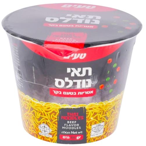 KOSHER THAI NOODLES BEEF FLAVOUR 65 GR.