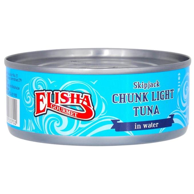 KOSHER TUNA IN WATER ELISHA KLP CRC 145 GR.