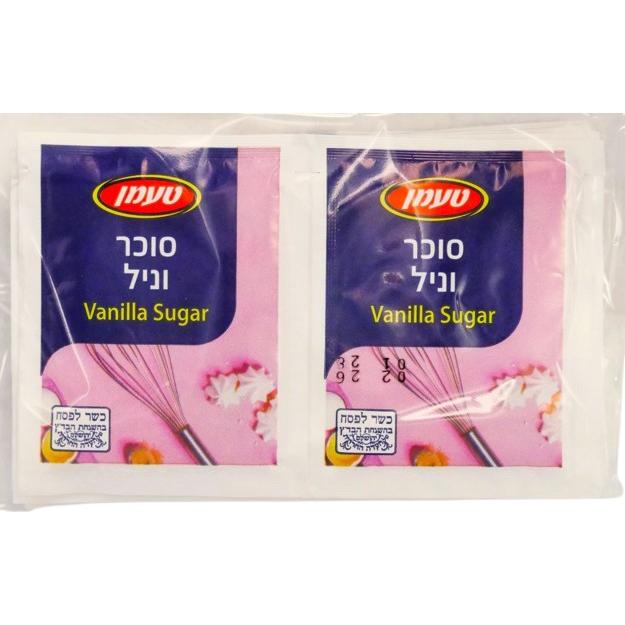 KOSHER VANILLA SUGAR TAAMAN BADATZ KLP 10 X 10 GR.