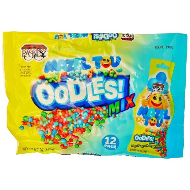 MAZAL TOV OODLES EMOJI 12 UNITS X 16 GR. 192 GR.