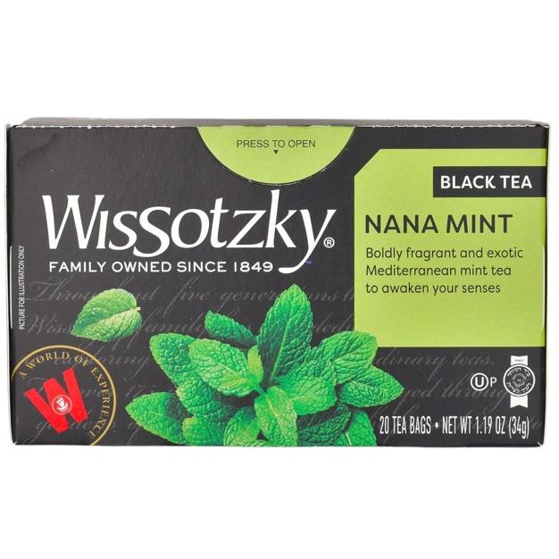 NANA MINT KOSHER TEA WISSOTZKY KLP 40 GR.