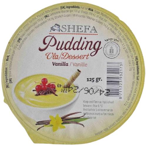 KOSHER VANILLA YOUGURT SHEFA 125 GR.