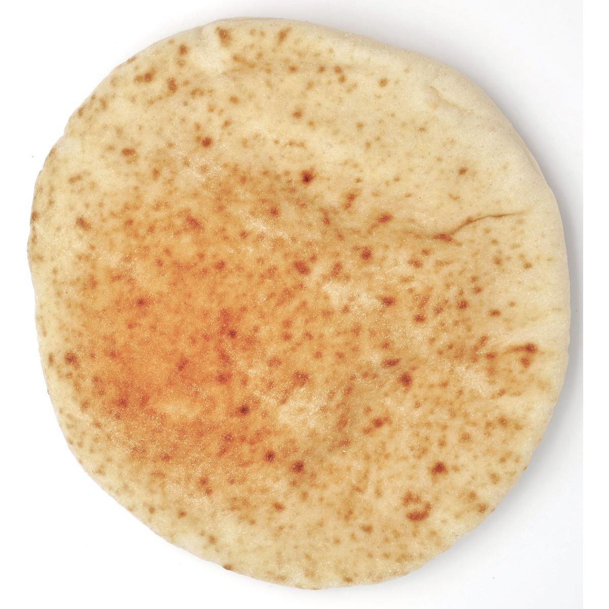 KOSHER WHITE PITA BAKED FROZEN 5 X 100 GR.