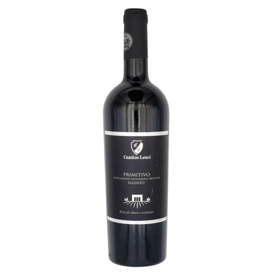 PRIMITIVO LEUCI 750 ML. Kosher Red Wine From Italy