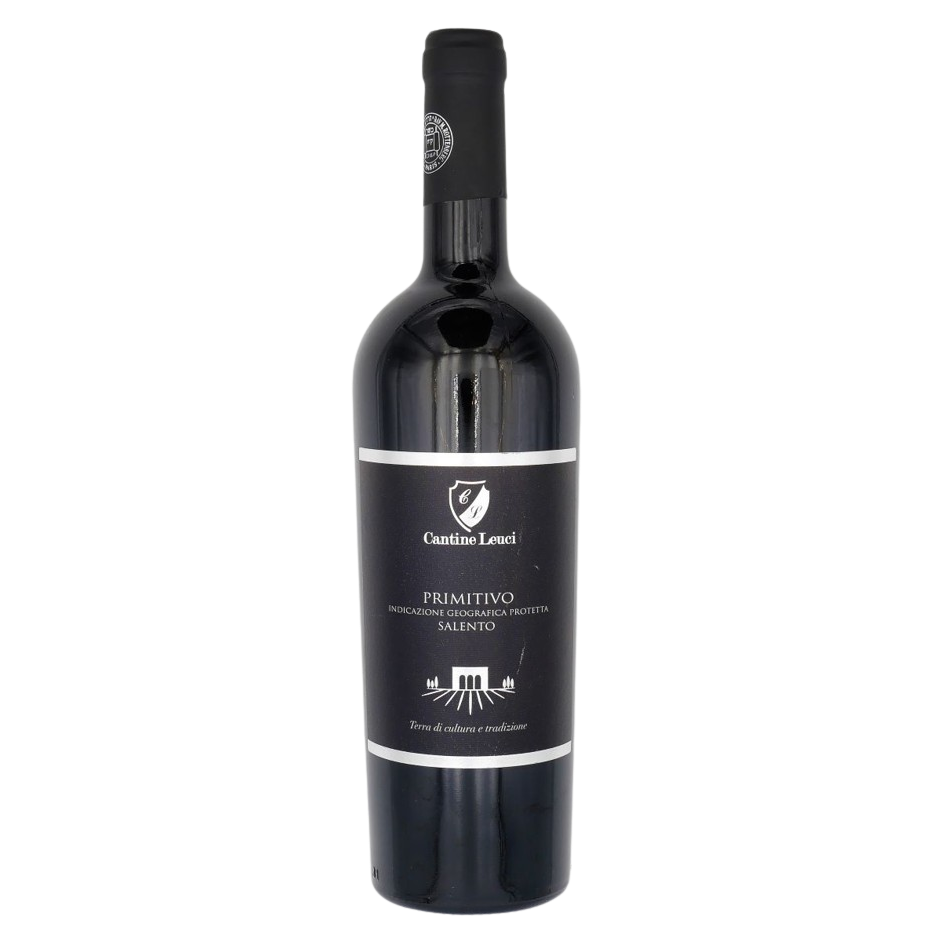 PRIMITIVO LEUCI 750 ML. Kosher Red Wine From Italy