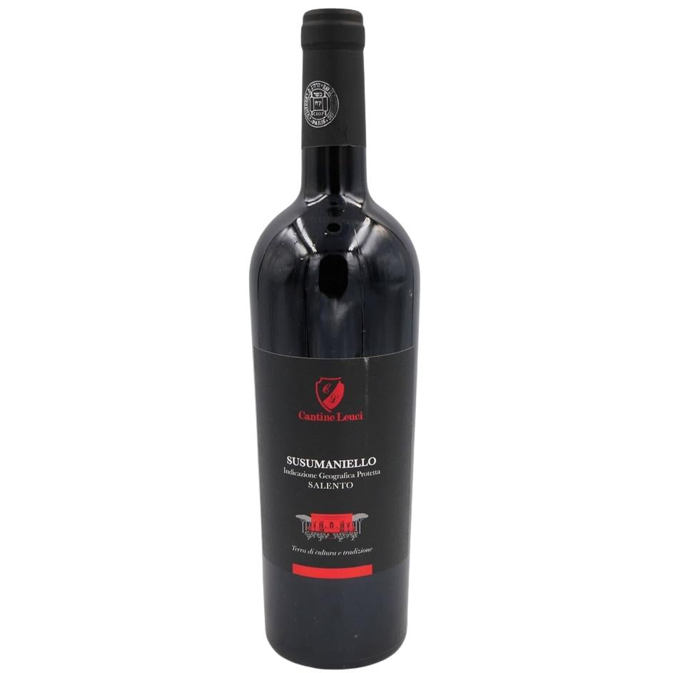 SUSUMANIELLO LEUCI D.O.P. 750 ML. Kosher Red Wine From Italy