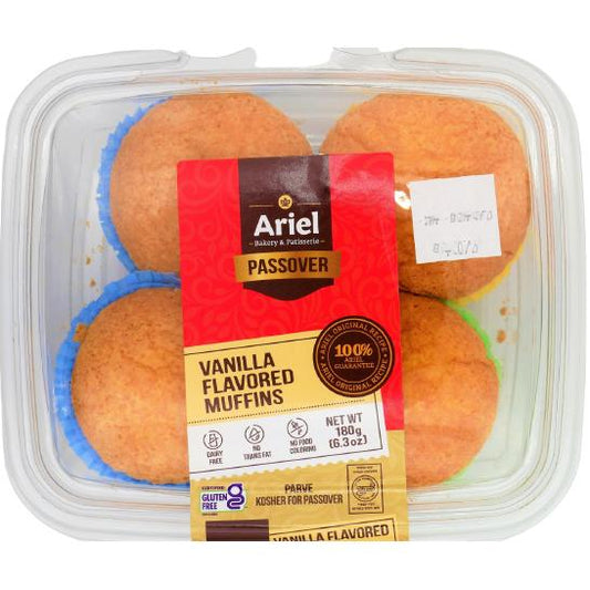 4 VANILLA MUFFINS KLP GLUTEN FREE AB 180 GR.