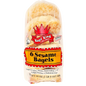 6 MEZONOT KOSHER BAGELS  WITH SESAME