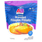 A&B KOSHER  BREADED TILAPIA FILLETS 454 GR.