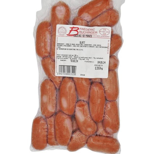 BEEF COCKTAIL FRANKFURTERS GLATT KOSHER 300 GR.
