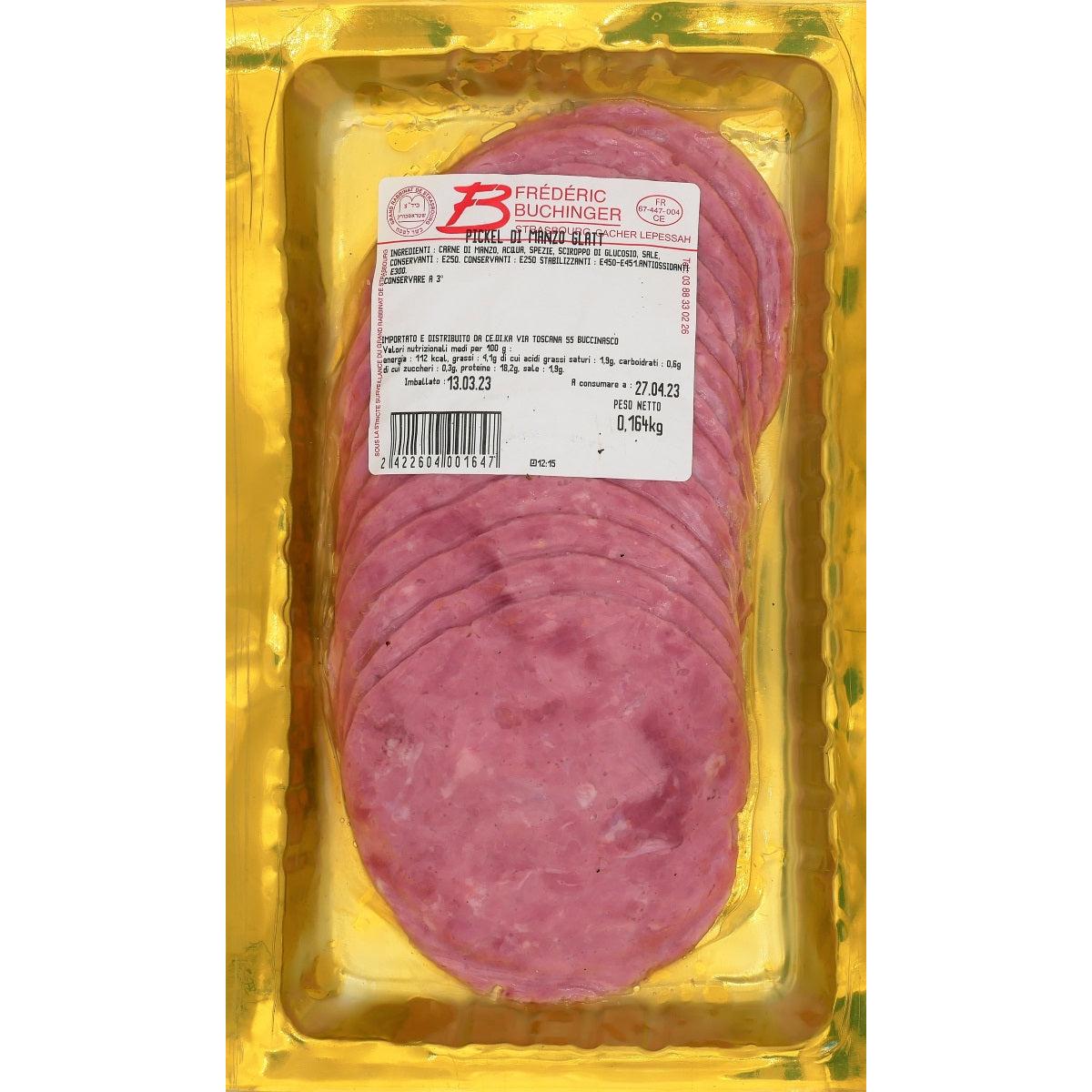 BEEF PICKEL GLATT KOSHER 190 GR.