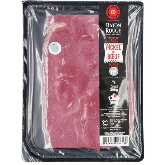 BEEF PICKEL GLATT KOSHER BR 200 GR.