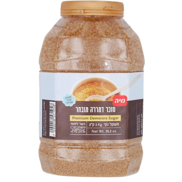 DEMERARA BROWN SUGAR KOSHER FOR PASSOVER 1 KG