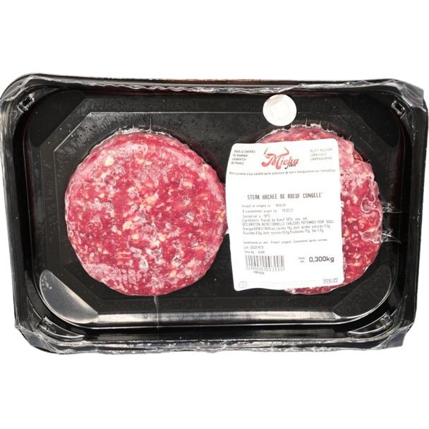 GLATT KOSHER BEEF HAMBURGER SL 300 GR.