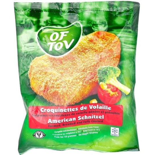 KOSHER AMERICAN STYLE SHNITZEL OF TOV 720 GR.