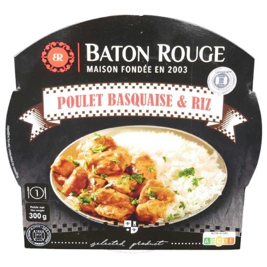 KOSHER BASQUE-STYLE CHICKEN WITH RICE BR 300 GR.