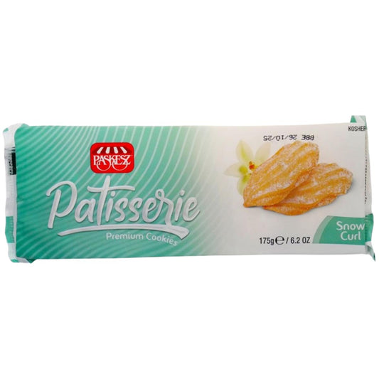 KOSHER BISCUITS PATISSERIE SNOW CURL PASKESZ  200 GR.