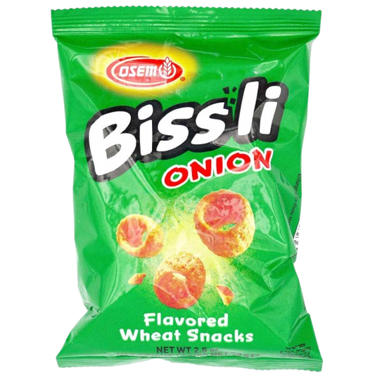 KOSHER BISSLI ONION SNACK OSEM 70 GR.